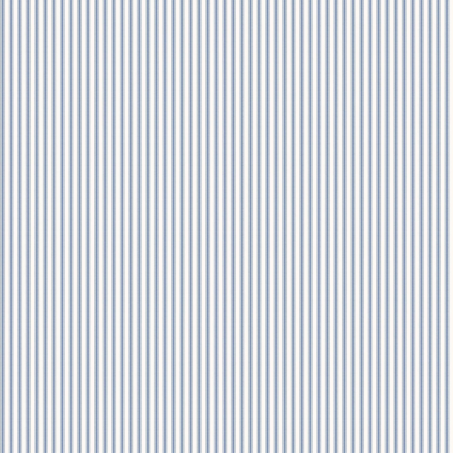 Miniatures 2 Double Stripe Wallpaper - Blue / White - Galerie - G67927Wallpaper199