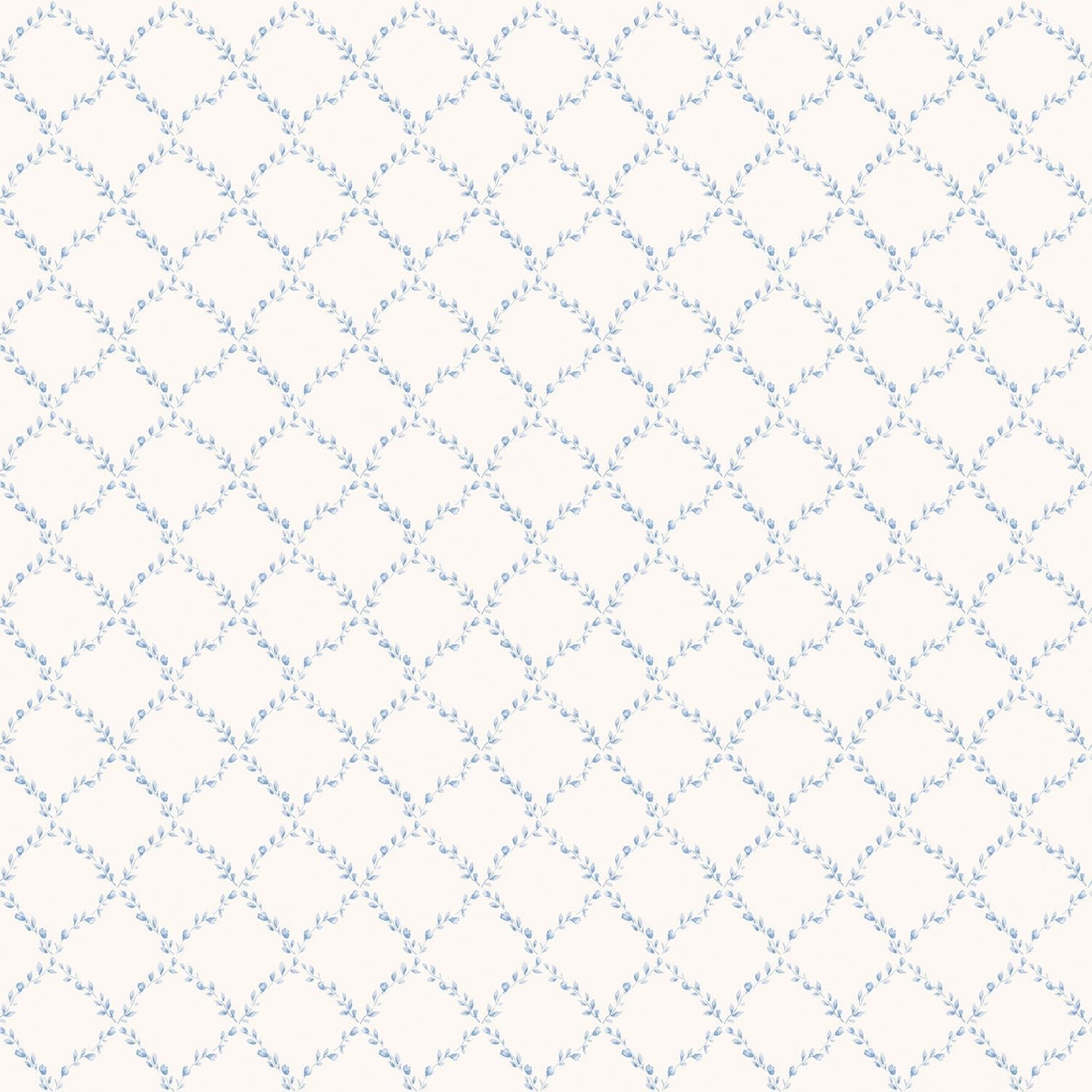 Miniatures 2 Geometric Trellis Wallpaper - Blue - Galerie - G67903Wallpaper199