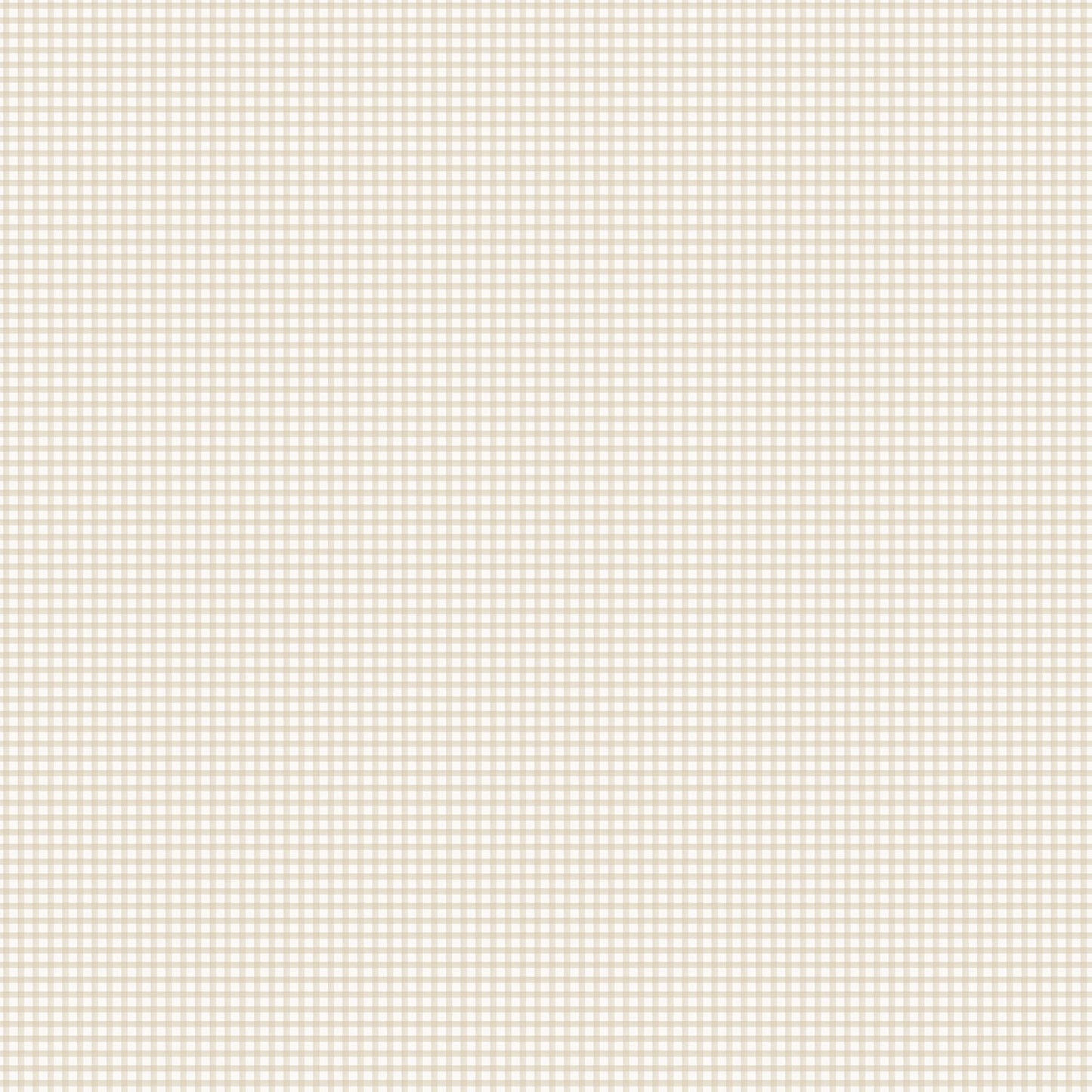 Miniatures 2 Gingham Wallpaper - Beige - Galerie - G67873Wallpaper199