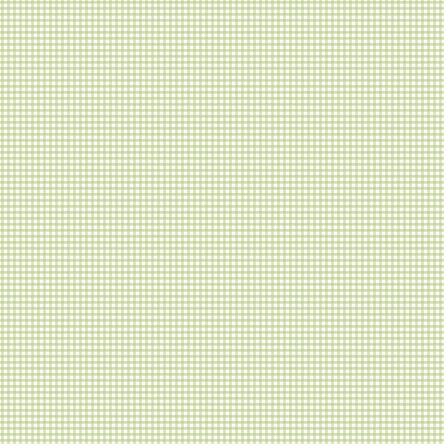 Miniatures 2 Gingham Wallpaper - Green - Galerie - G67875Wallpaper199