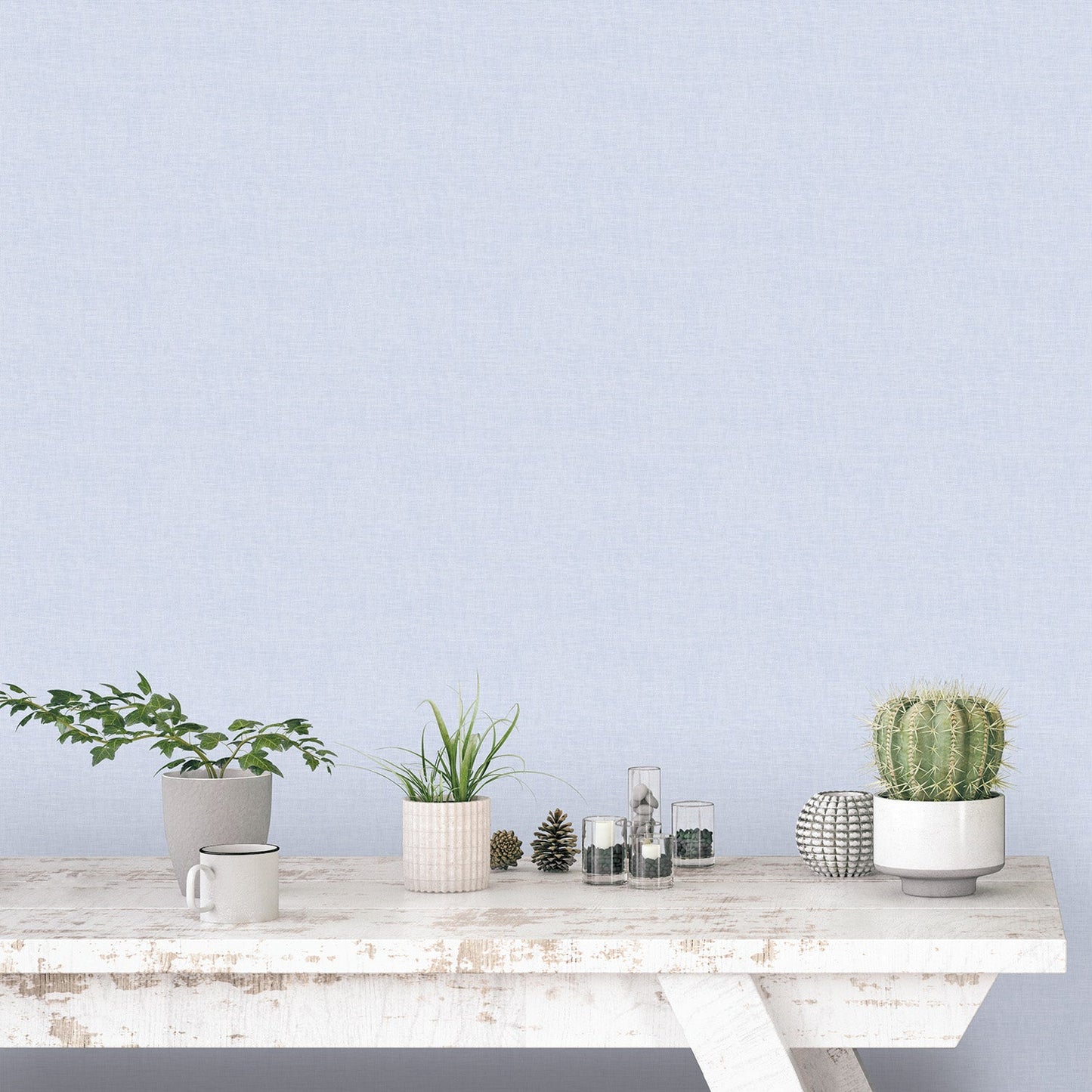 Miniatures 2 Plain Wallpaper - Blue - Galerie - G67883Wallpaper199