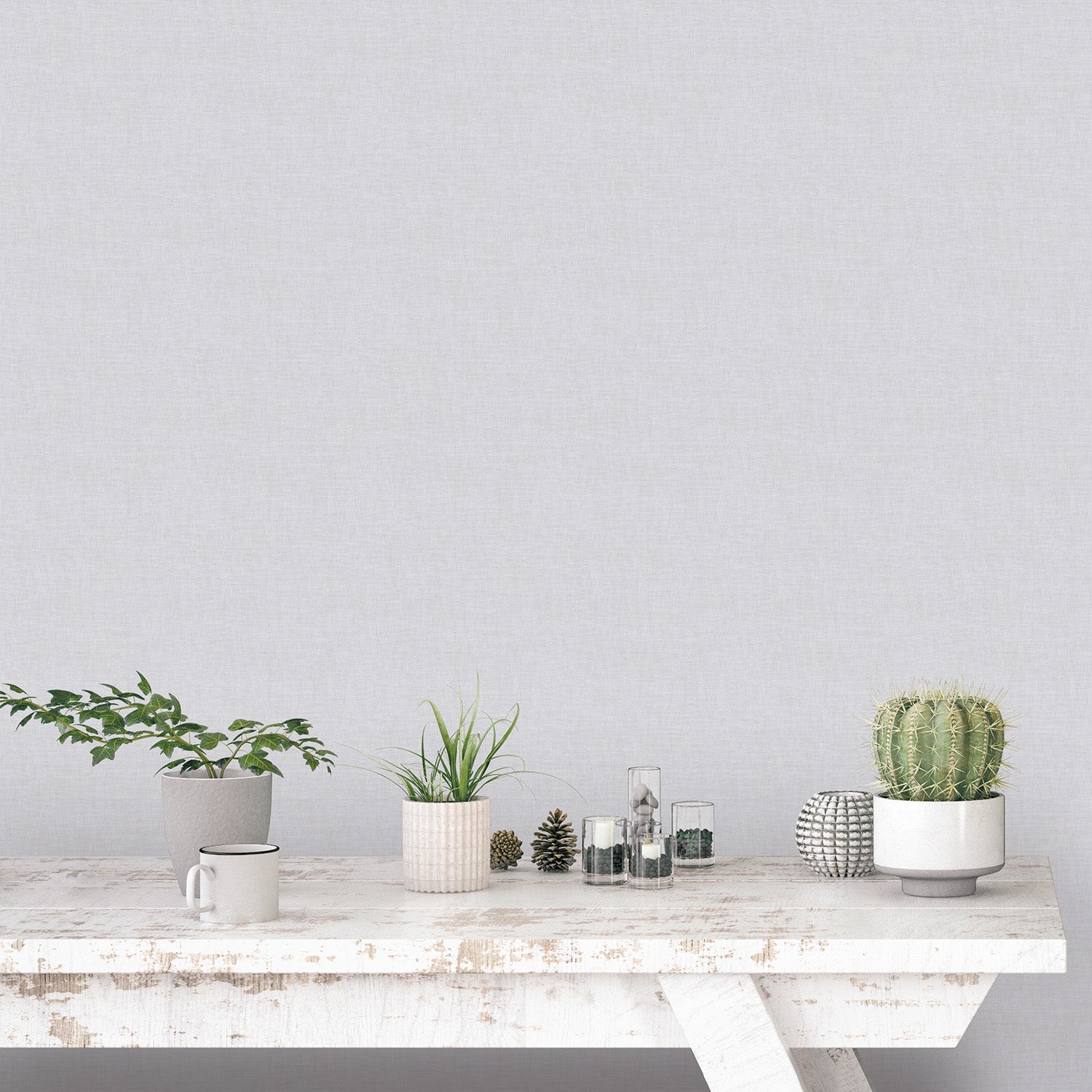 Miniatures 2 Plain Wallpaper - Dusty Grey - Galerie - G67885Wallpaper199