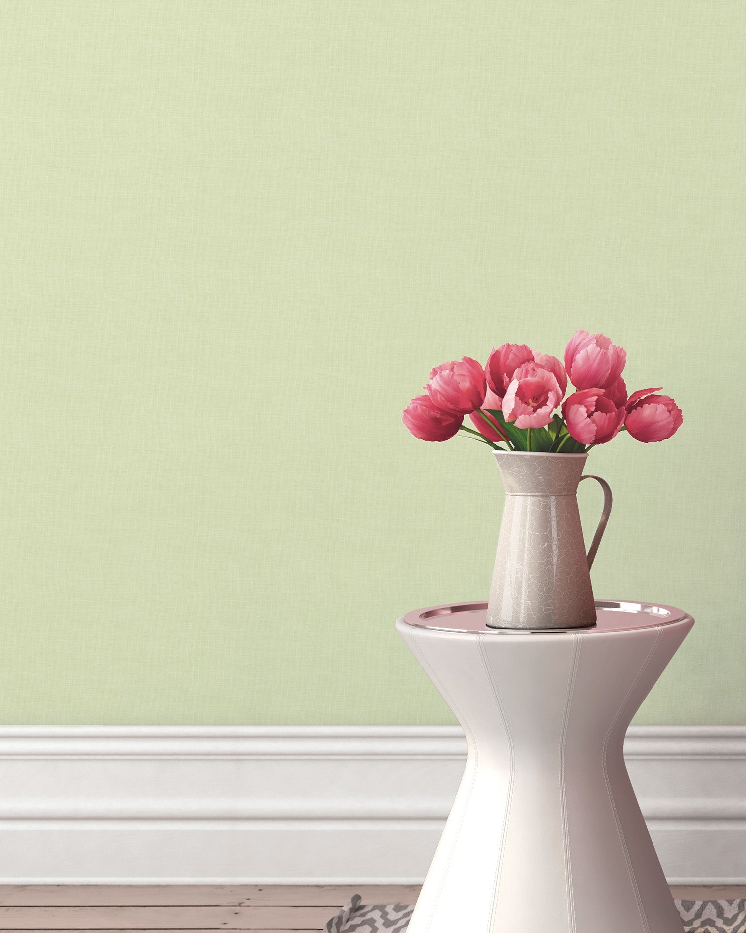 Miniatures 2 Plain Wallpaper - Green - Galerie - G67884Wallpaper199