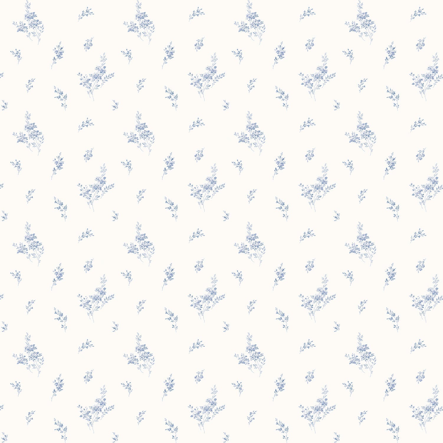 Miniatures 2 Rose Bouquets Wallpaper - Blue - Galerie - G67915Wallpaper199