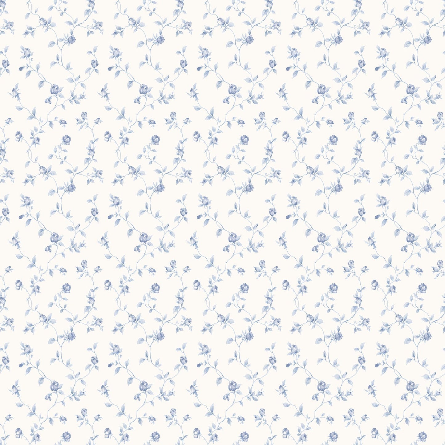 Miniatures 2 Rose Trellis Wallpaper - Blue - Galerie - G67932Wallpaper199