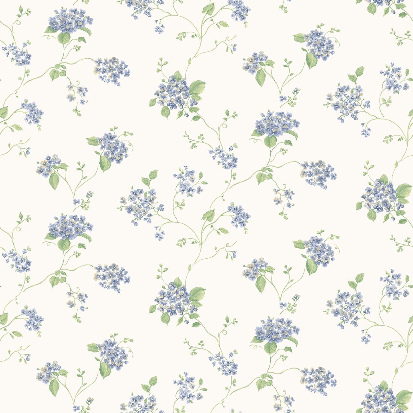 Miniatures 2 Spring Flowers Wallpaper - Indigo - Galerie - G67864Wallpaper199