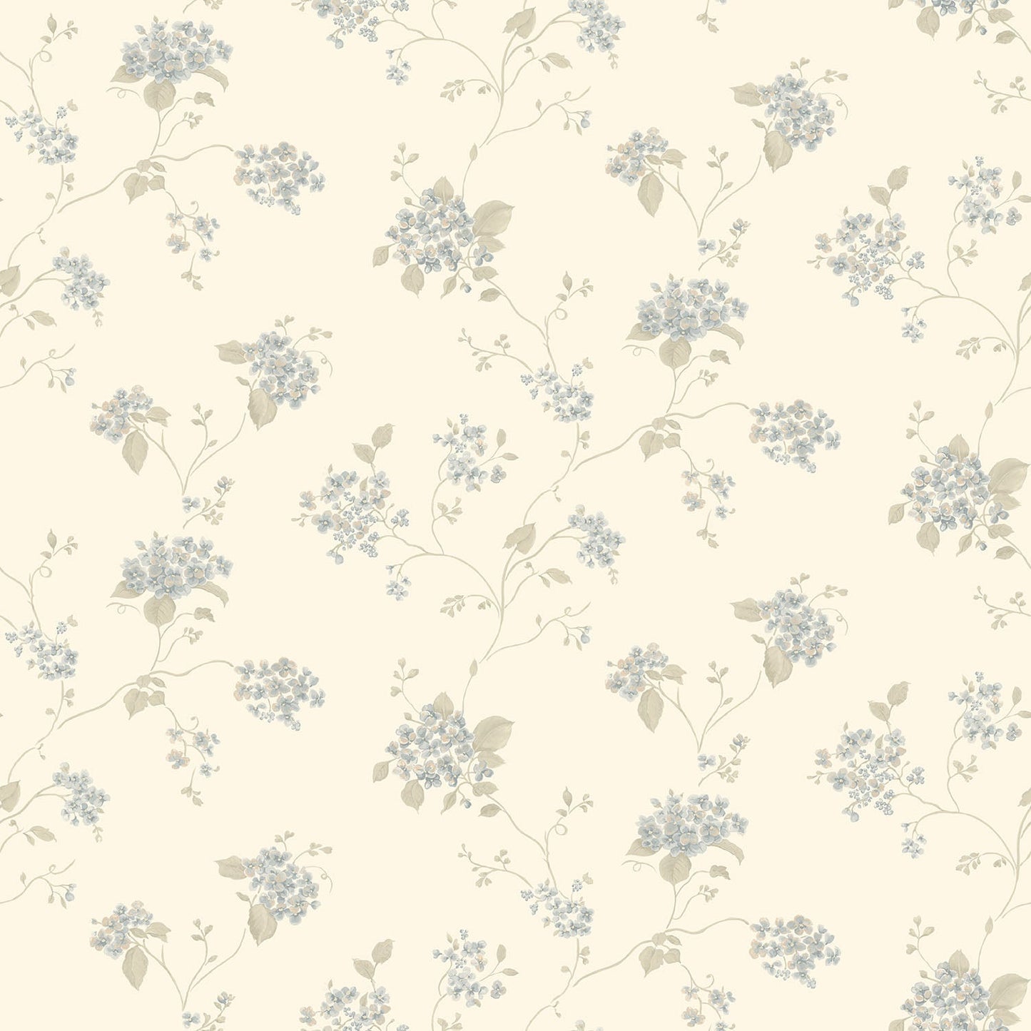 Miniatures 2 Spring Flowers Wallpaper - Pale Blue - Galerie - G67865Wallpaper199