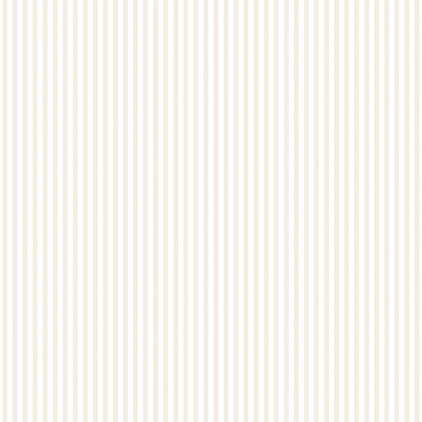 Miniatures 2 Tiny Stripe Wallpaper - Beige / White - Galerie - G67914Wallpaper199