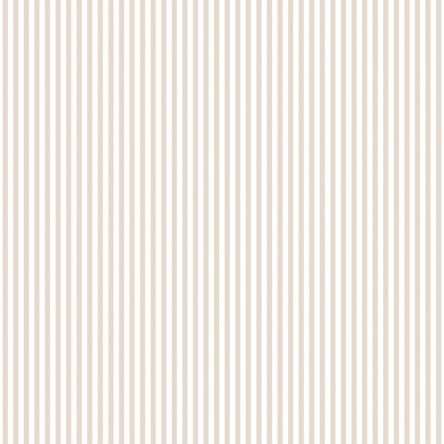 Miniatures 2 Tiny Stripe Wallpaper - Taupe / White - Galerie - G67913Wallpaper199