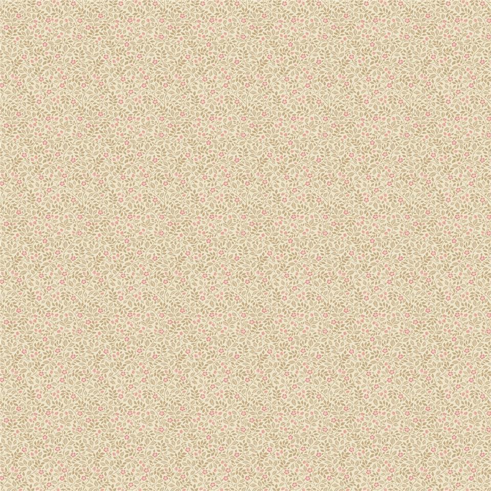 Miniatures 3 Mini Floral Wallpaper - Orange - Galerie - G68705Wallpaper199