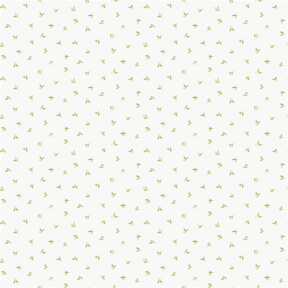 Miniatures 3 Mini Leaf Wallpaper - Green - Galerie - G68721Wallpaper199