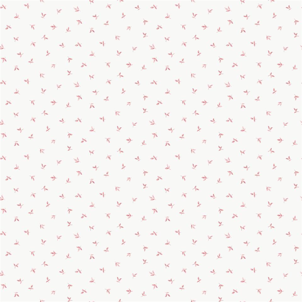 Miniatures 3 Mini Leaf Wallpaper - Pink - Galerie - G68722Wallpaper199