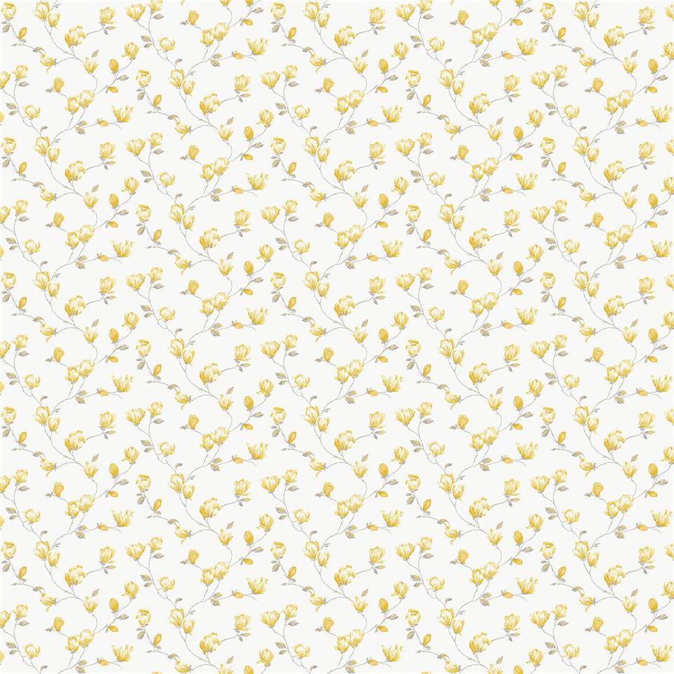 Miniatures 3 Mini Magnolia Wallpaper - Yellow - Galerie - G68725Wallpaper199