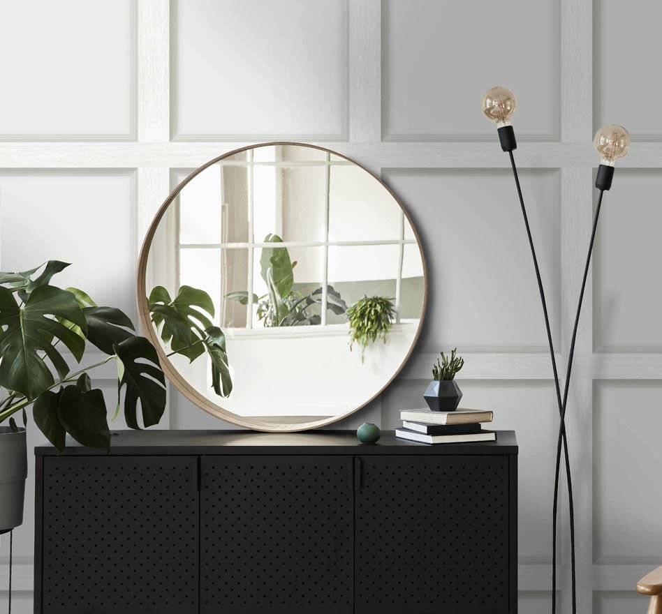 Modern Wood Panel Wallpaper - Dove - Holden Décor - 12983Wallpaper199