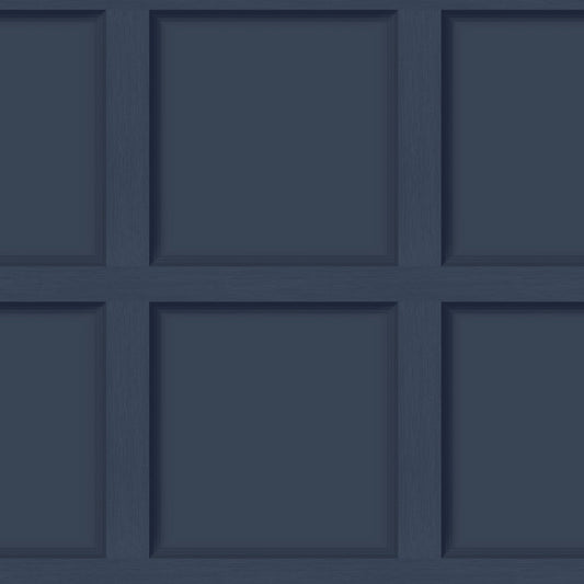 Modern Wood Panel Wallpaper - Navy Blue - Holden Décor - 12980Wallpaper199