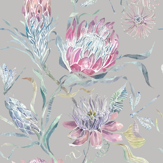 Moorehaven Wallpaper - Loganberry - Voyage Maison - MOOREHA/WPO/LOGWallpaper199