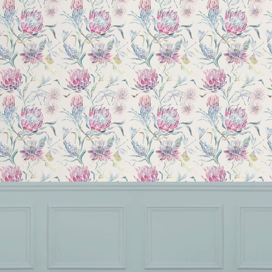 Moorehaven Wallpaper - Loganberry - Voyage Maison - MOOREHA/WPO/LOGWallpaper199