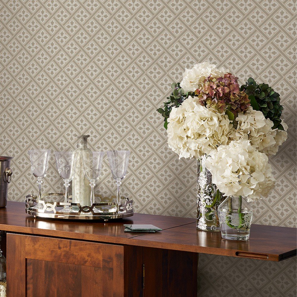 Mr Jones Wallpaper - Dove Grey - Laura Ashley - 113368Wallpaper199