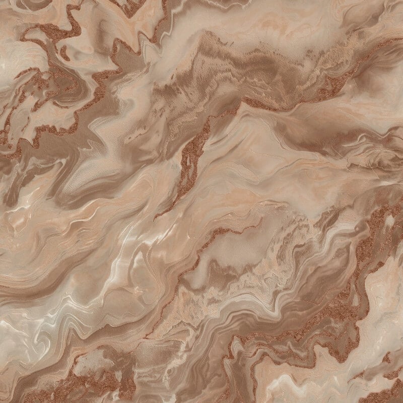 Mystic Marble Metallic Wallpaper - Brown/Rust - Elle Decoration - 10447 - 13Wallpaper199