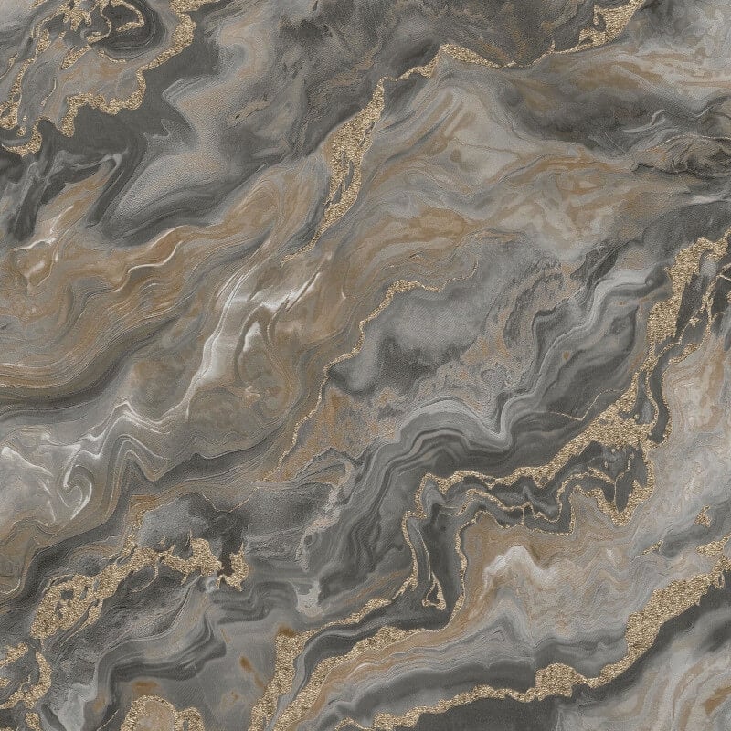 Mystic Marble Metallic Wallpaper - Taupe/Gold - Elle Decoration - 10447 - 37Wallpaper199
