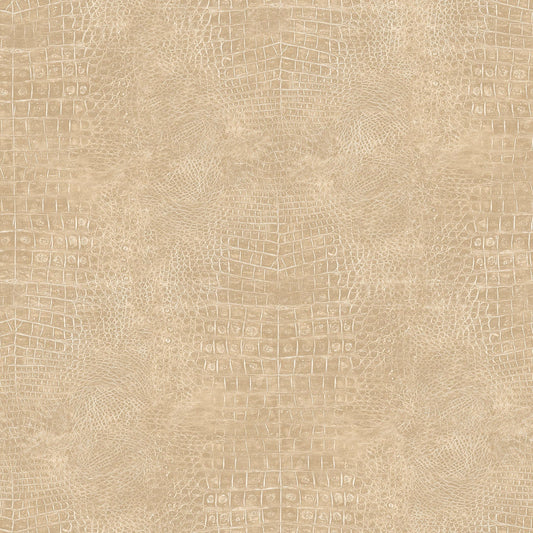 Natural FX 2 Crocodile Wallpaper - Beige - Galerie - G67499Wallpaper199