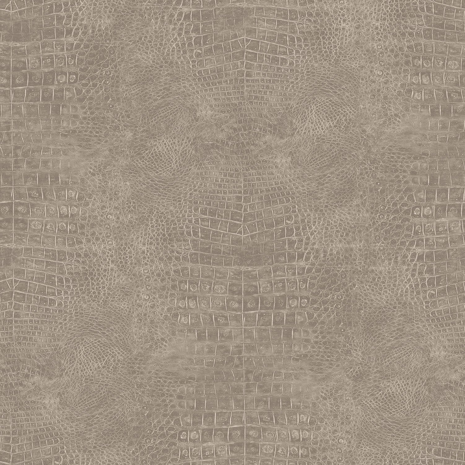 Natural FX 2 Crocodile Wallpaper - Brown - Galerie - G67503Wallpaper199