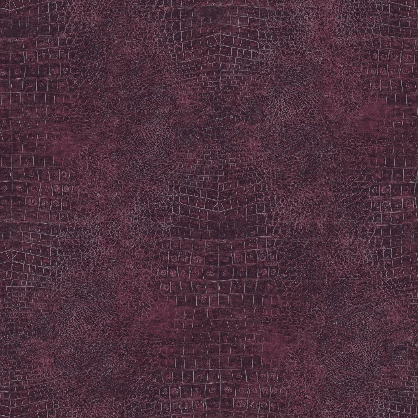 Natural FX 2 Crocodile Wallpaper - Red / Purple Lilac - Galerie - G67751Wallpaper199