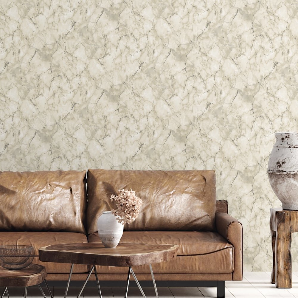 Natural FX 2 Marble Wallpaper - Bronze Brown / Beige - Galerie - G67752Wallpaper199