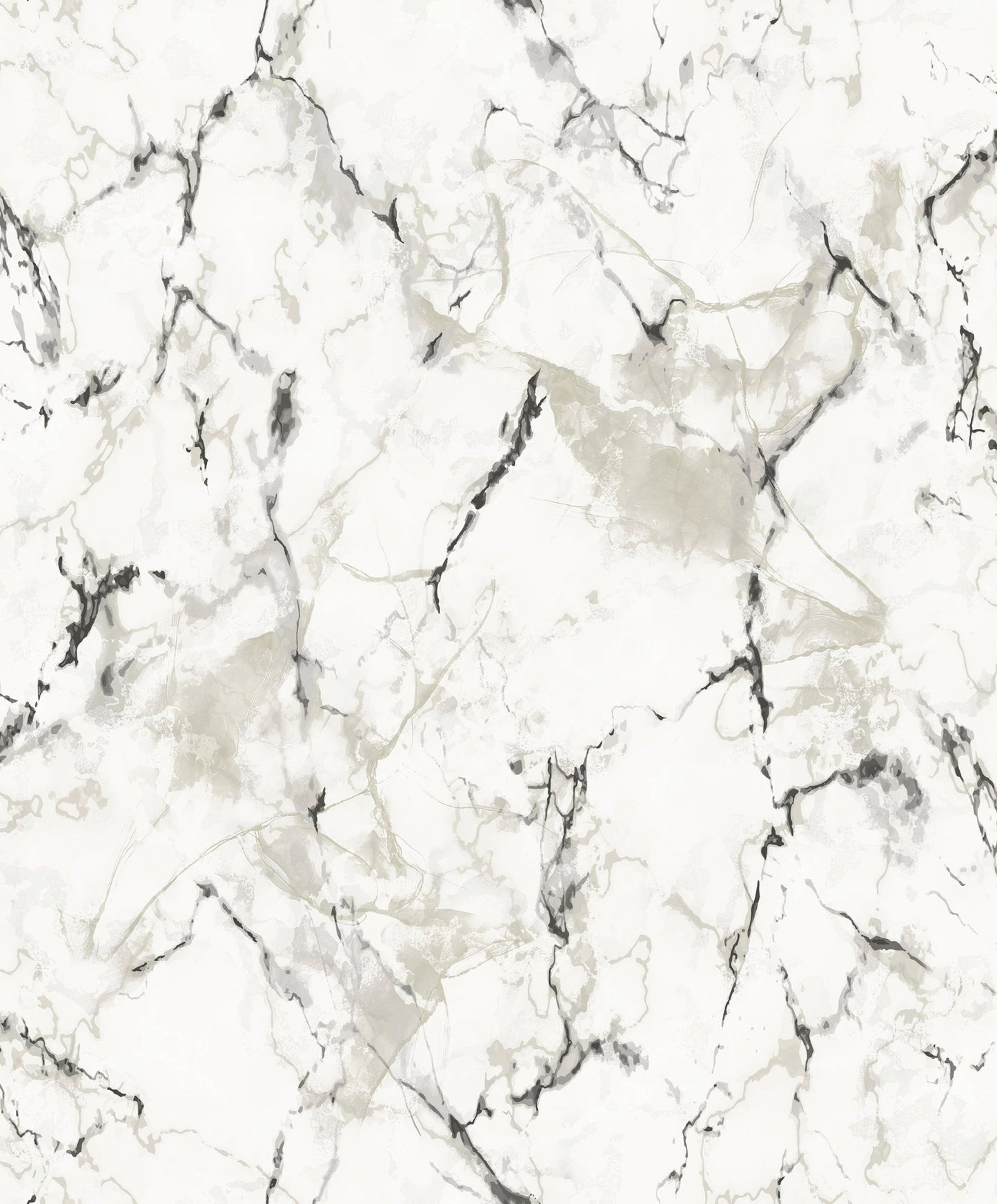 Natural FX 2 Marble Wallpaper - Silver Grey / Black / White - Galerie - G67758Wallpaper199