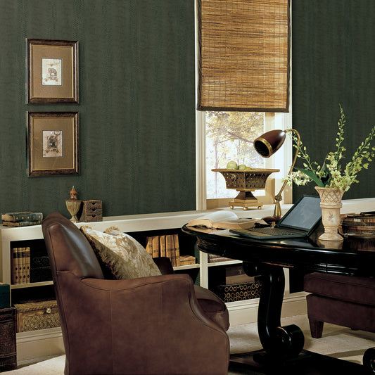 Natural FX 2 Reptile Stripe Wallpaper - Green - Galerie - G67427Wallpaper199