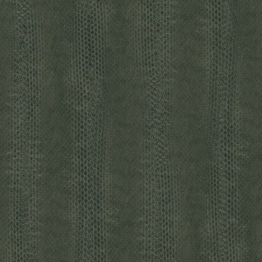 Natural FX 2 Reptile Stripe Wallpaper - Green - Galerie - G67427Wallpaper199