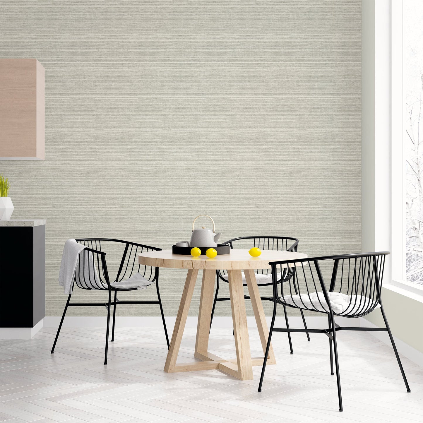 Natural FX 2 Seagrass Wallpaper - Cream - Galerie - G45421Wallpaper199
