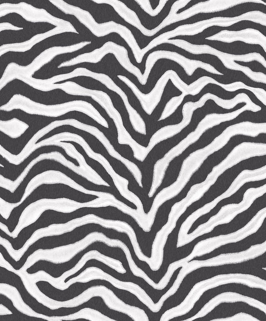 Natural FX 2 Zebra Wallpaper - Black & White - Galerie - G67491Wallpaper199