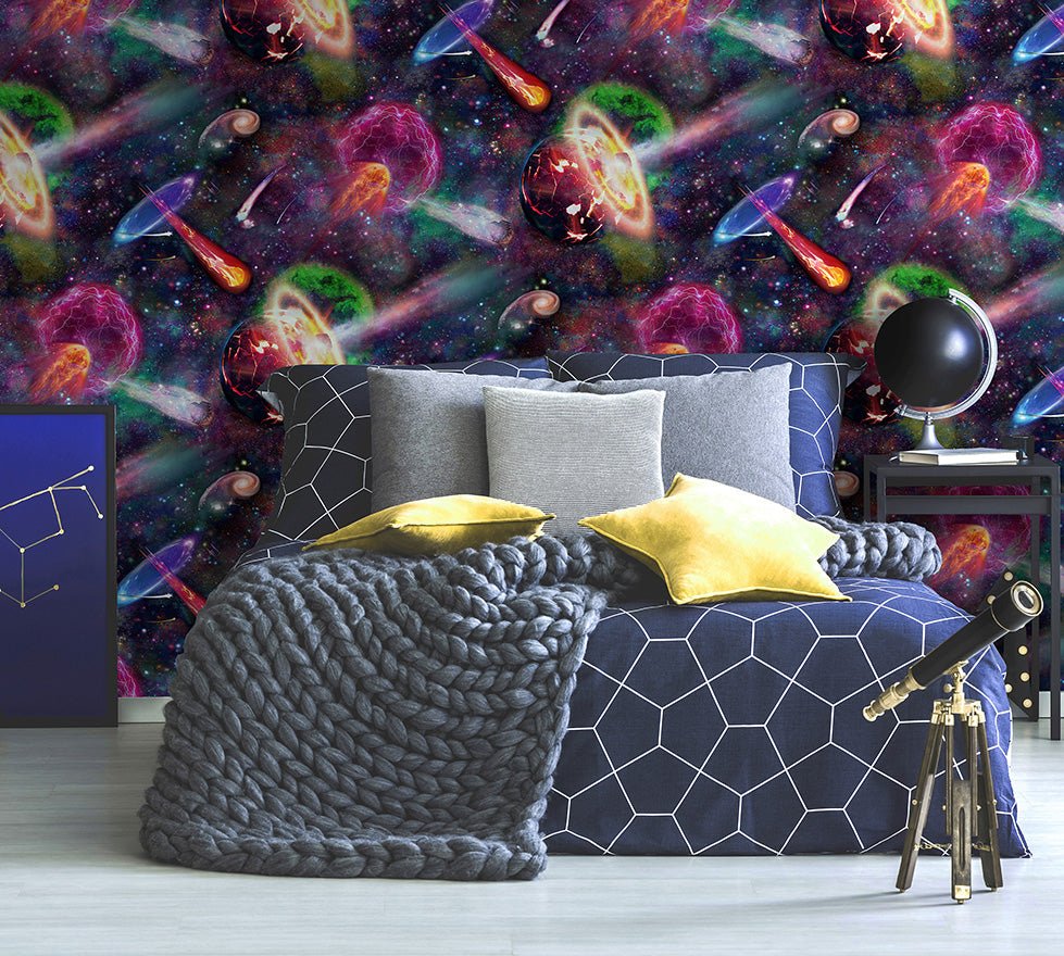Nebula Wallpaper - Multi - Holden Décor - 13230Wallpaper199