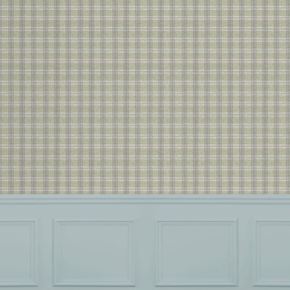 Newton Wallpaper - Plum - Voyage Maison - NEWTON/WPO/PLUWallpaper199