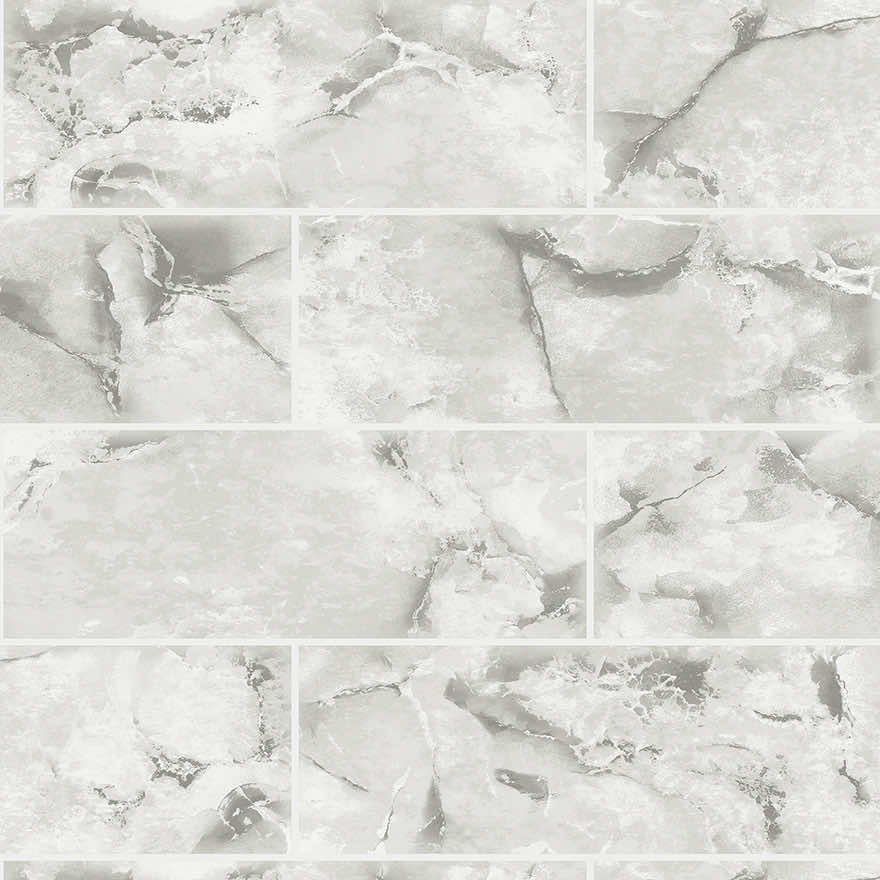 Odeon Tile Wallpaper - Dove - Holden Décor - 89391Wallpaper199