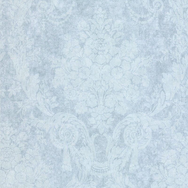 Olivia Damask Wallpaper - Blue - SK Filson - DE41435Wallpaper199