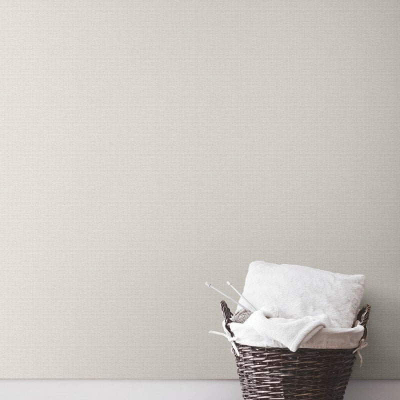 Opulent Plain Texture Metallic Wallpaper - Cream - Muriva - 190112Wallpaper199