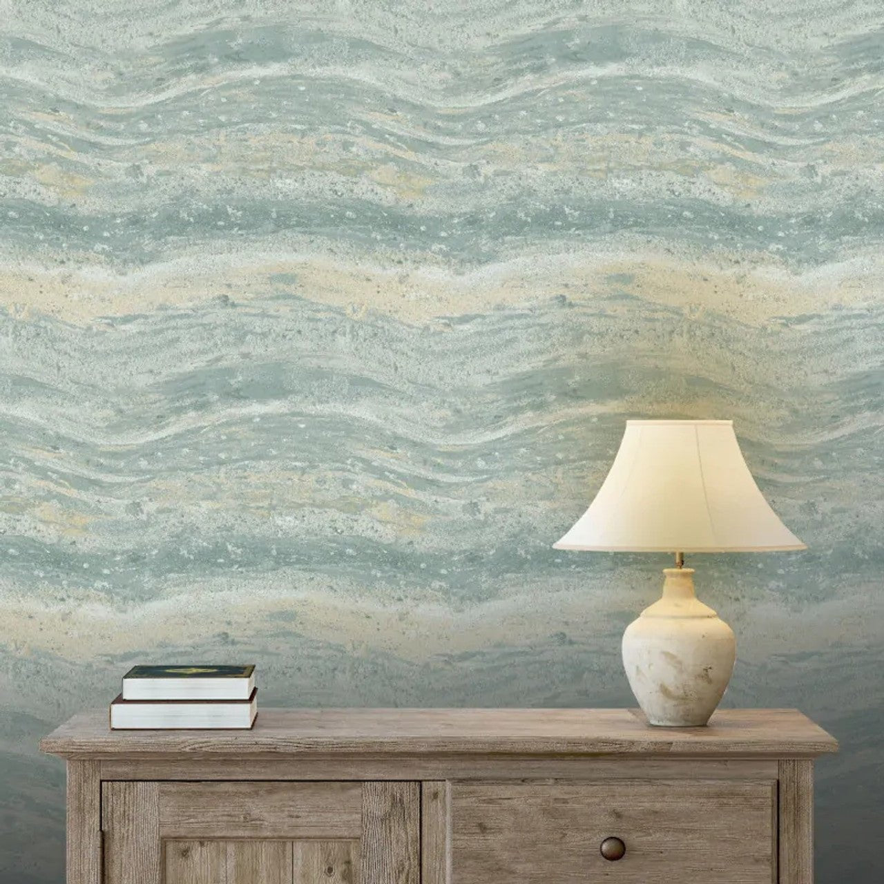 Orvieto Onyx Avant - Garde Wallpaper - Green - Rasch - 544466Wallpaper199