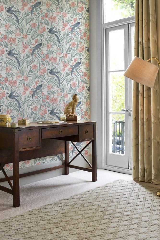 Osterley Wallpaper - Rosewood - Laura Ashley - 114895Wallpaper199