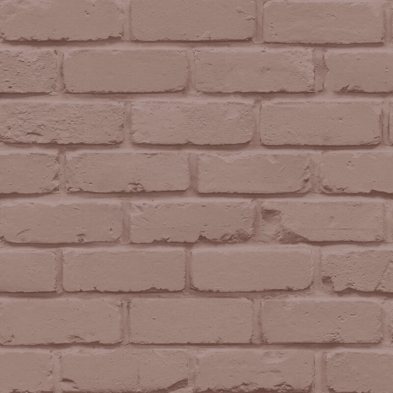 Painted Brick Wallpaper - Pink - Fine Décor - FD43601Wallpaper199