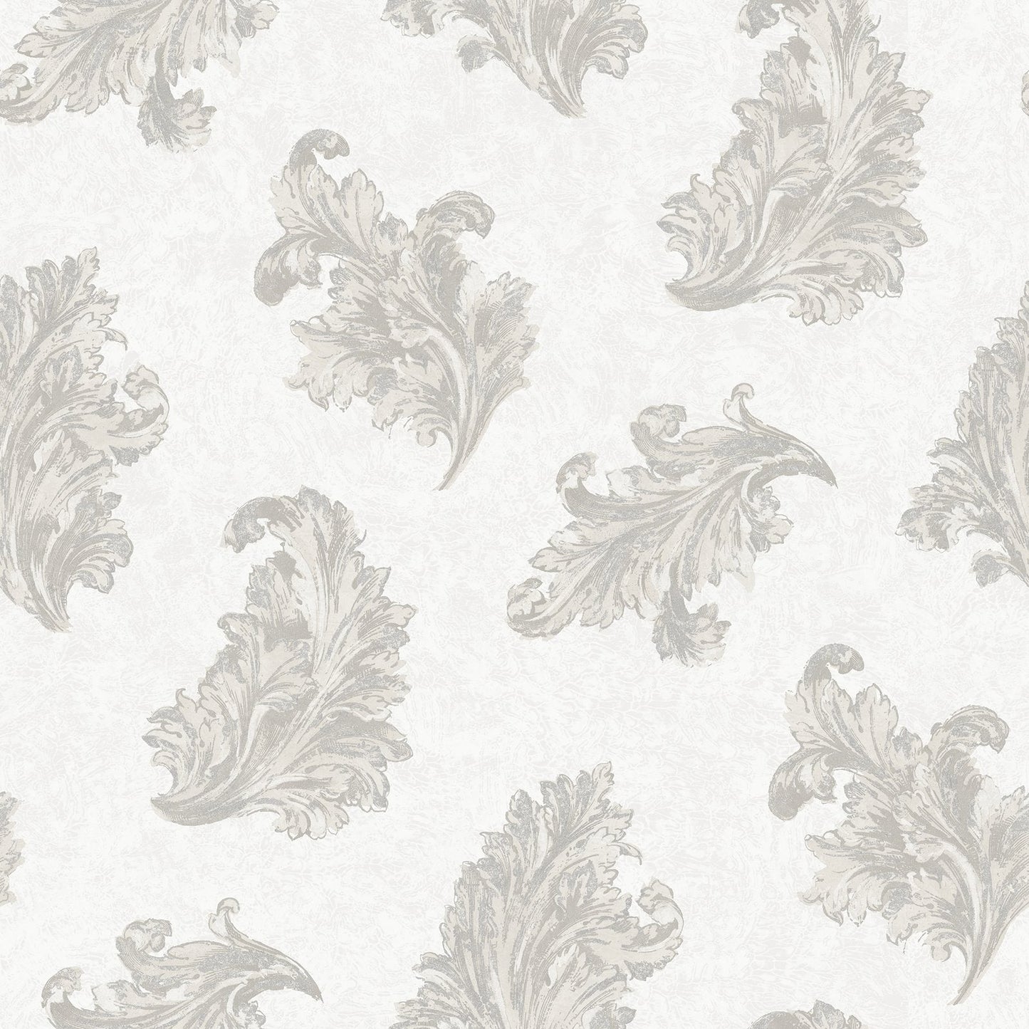 Palazzo Acanthus Wallpaper - Silver Grey - Galerie - G68661Wallpaper199