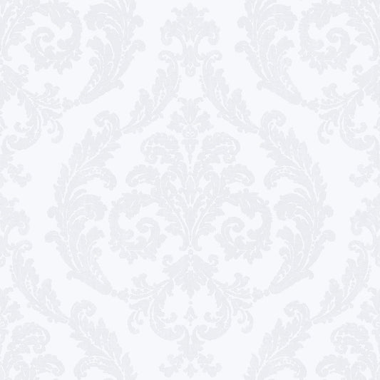 Palazzo Damask Wallpaper - Pale Lilac - Galerie - G67606Wallpaper199