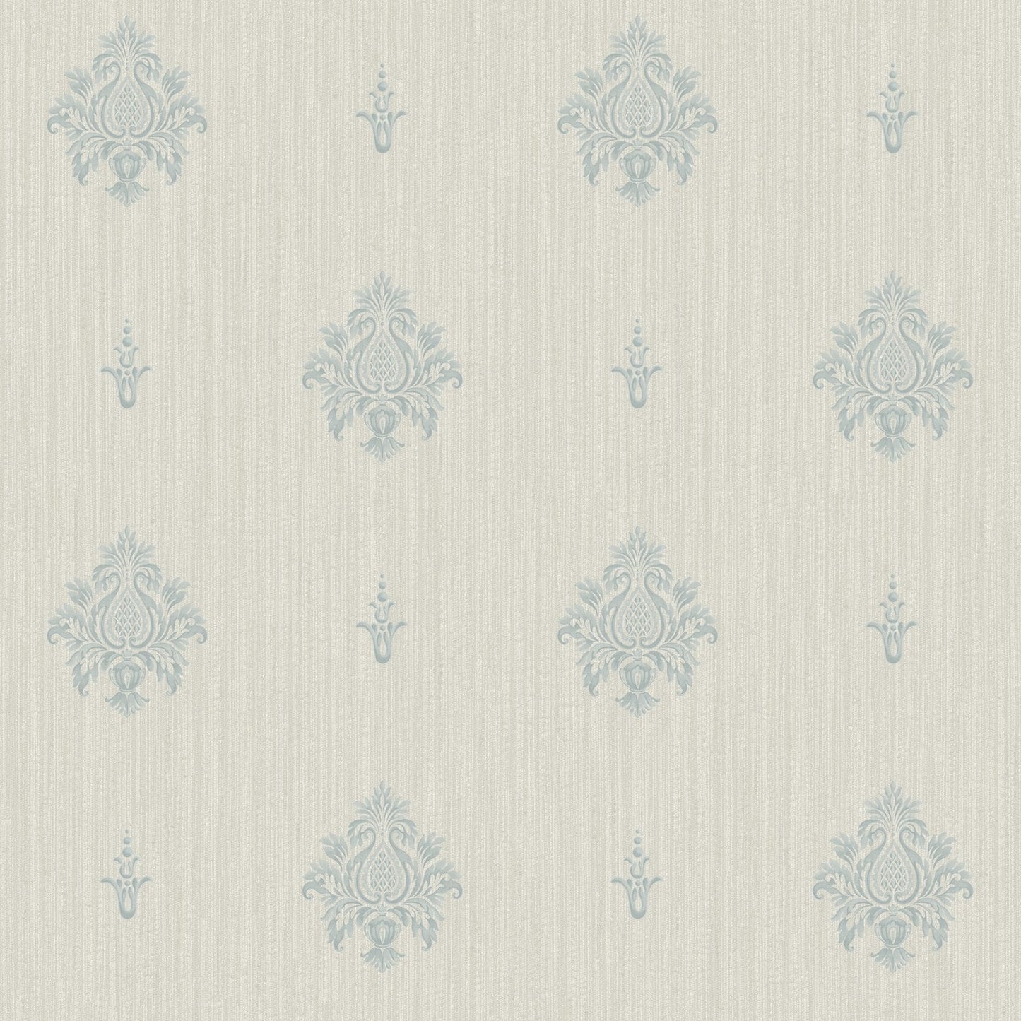 Palazzo Italian Motif Wallpaper - Blue / Silver Grey - Galerie - G68665Wallpaper199