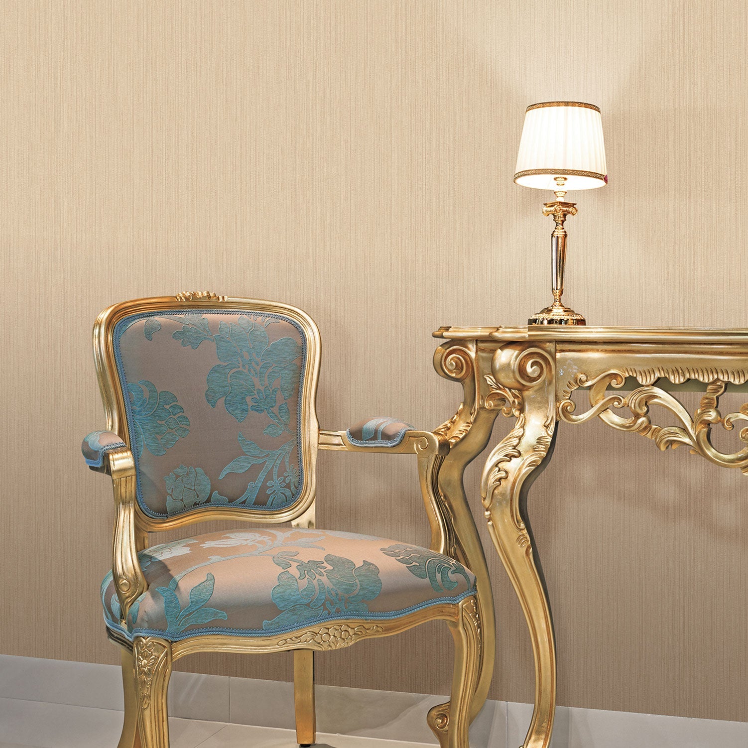 Palazzo Plain Wallpaper - Sand - Galerie - G67658Wallpaper199