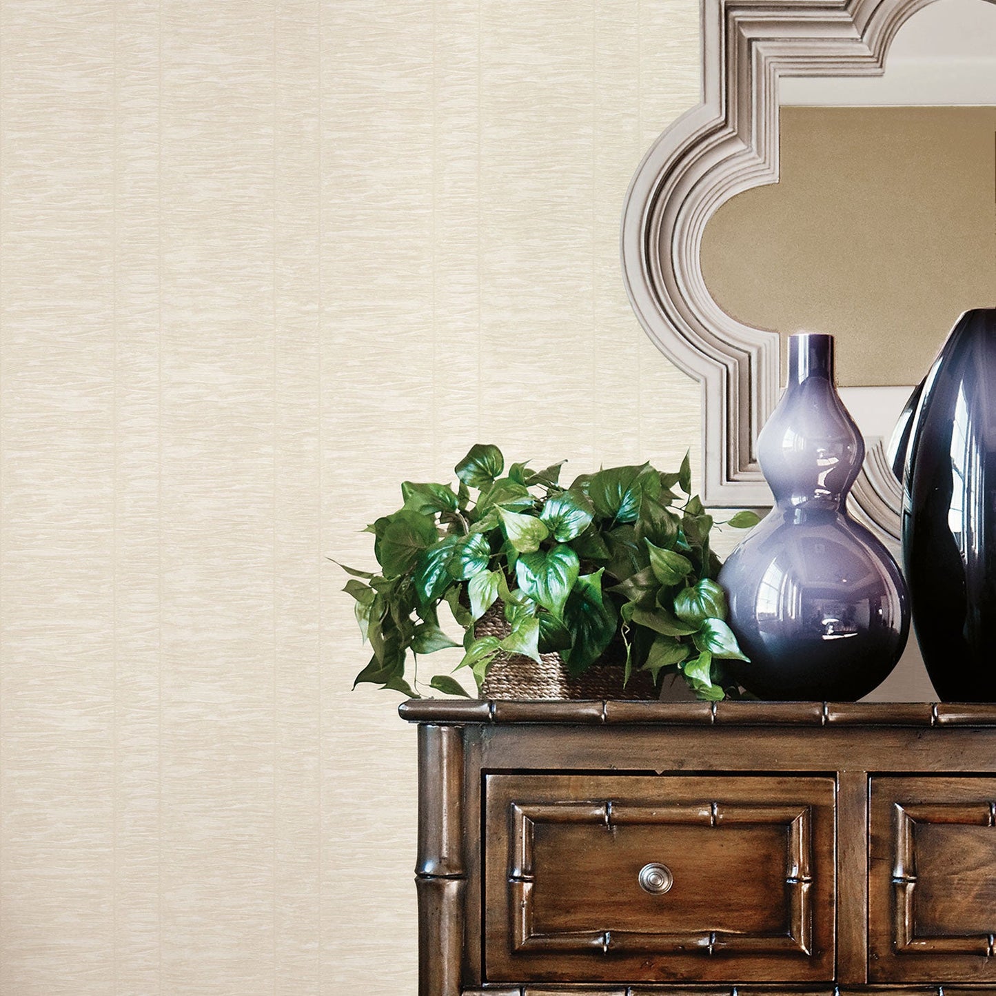 Palazzo Texture Effect Wallpaper - Cream - Galerie - G67637Wallpaper199