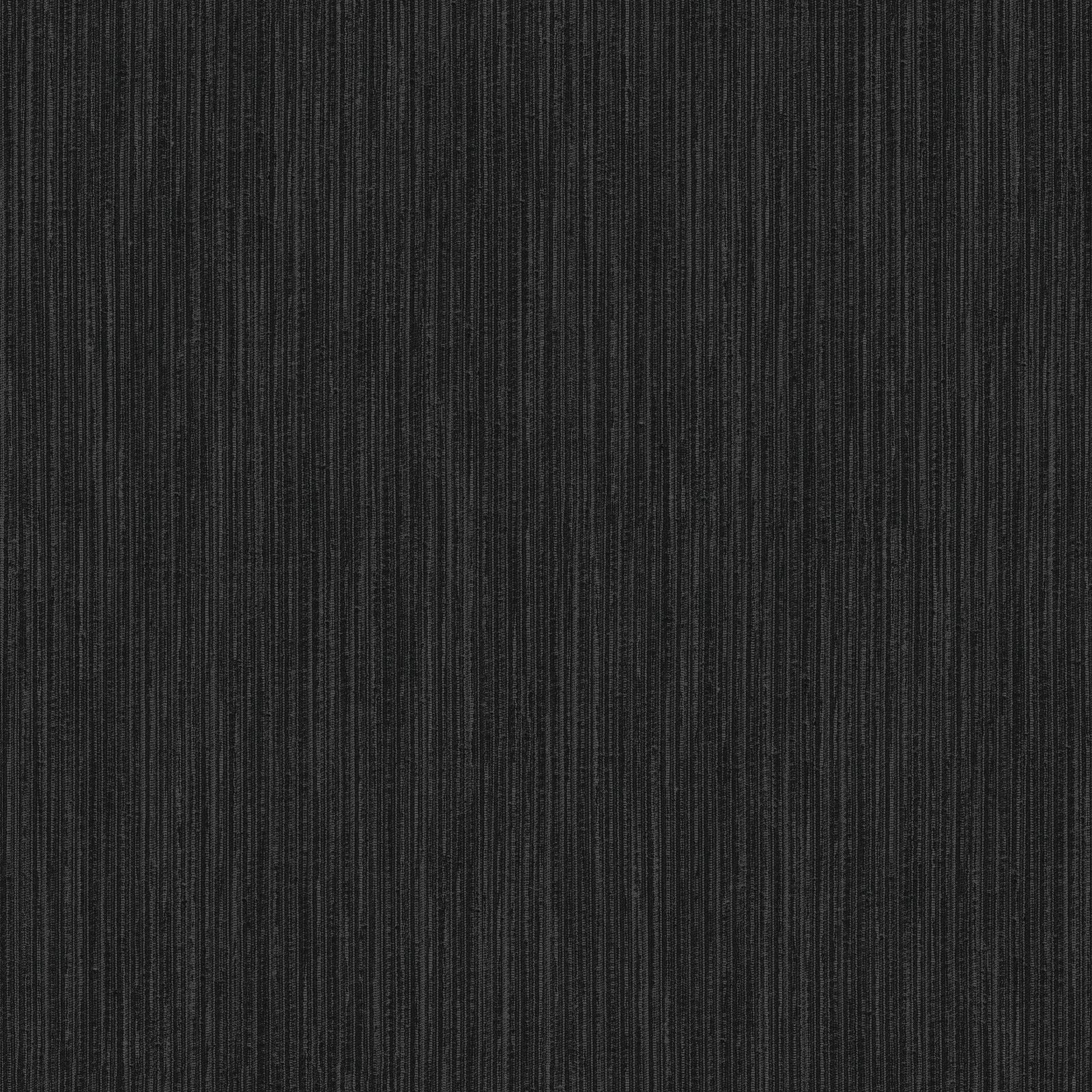 Palazzo Vertical Textile Wallpaper - Black / Silver Grey - Galerie - G68682Wallpaper199