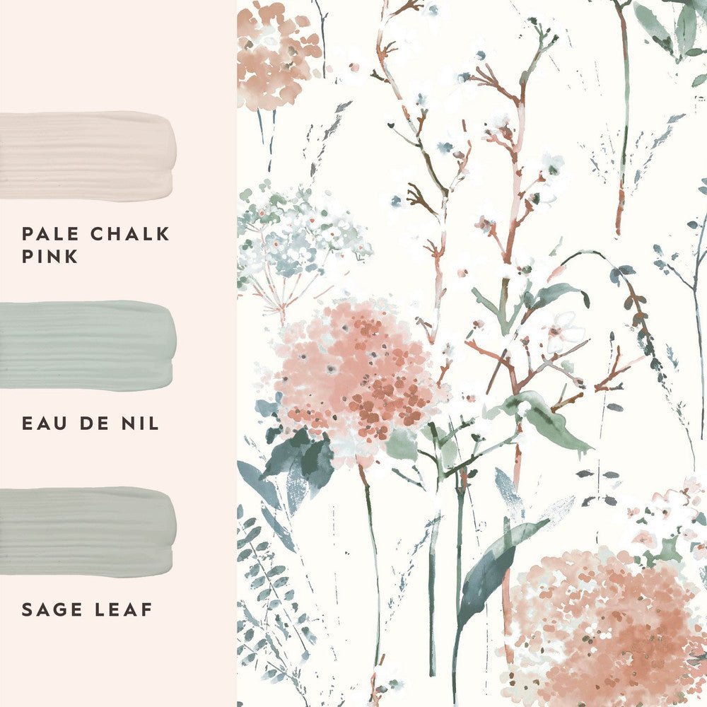 Pallington Bloom Wallpaper - Plaster Pink - Laura Ashley - 130104Wallpaper199