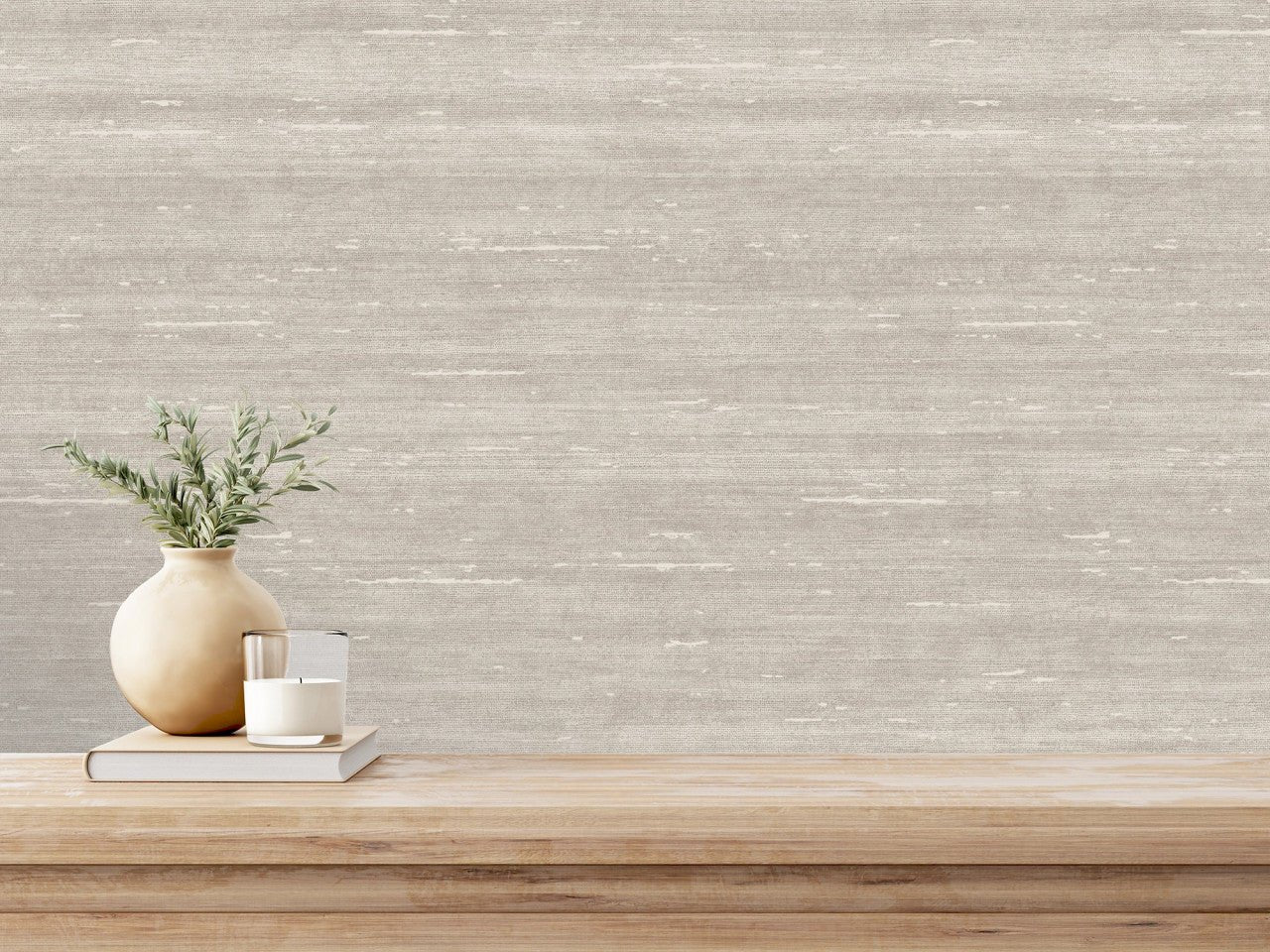 Paradise Silk Vasari Wallpaper - Taupe - Rasch - 539684Wallpaper199