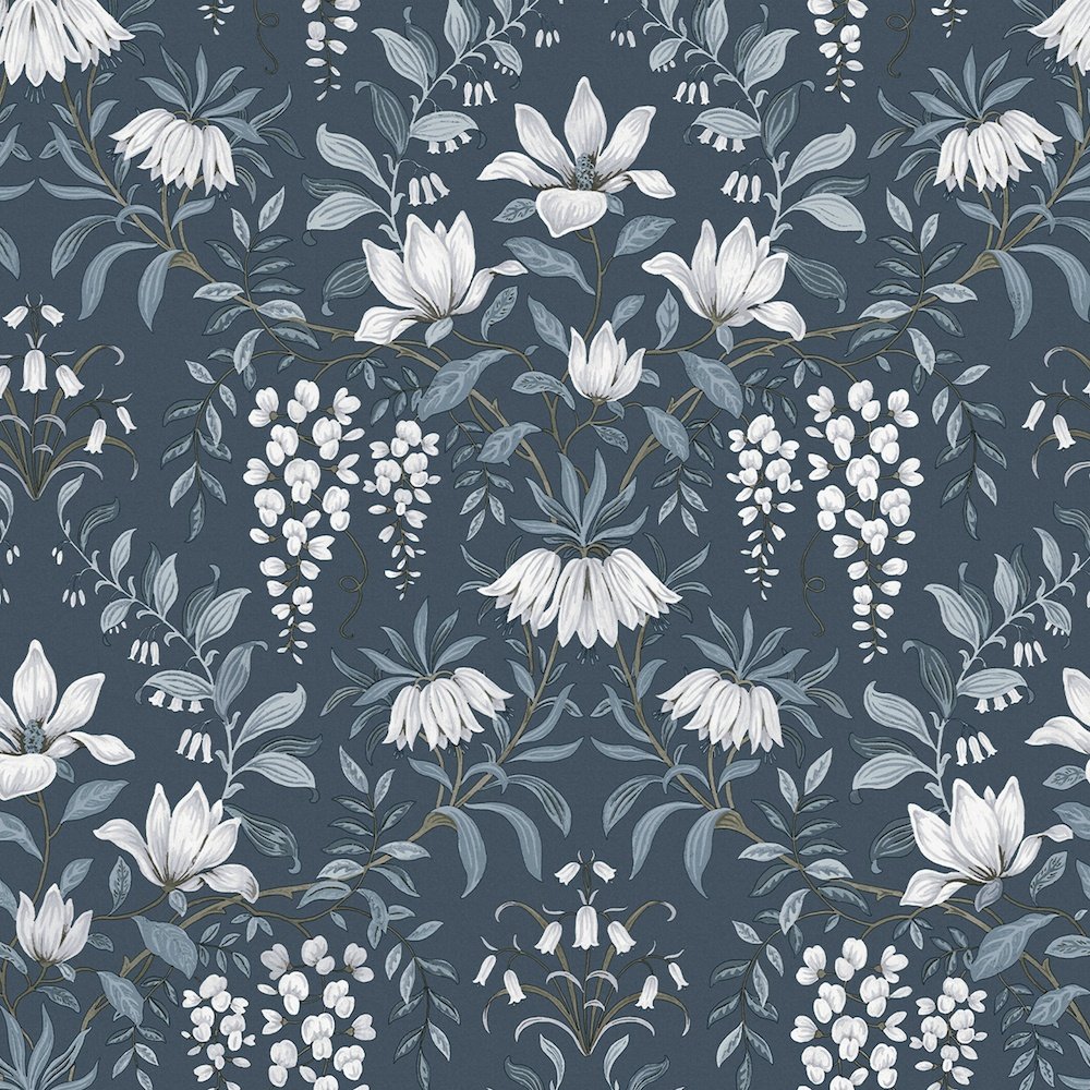 Parterre Wallpaper - Dark Seaspray - Laura Ashley - 113404Wallpaper199